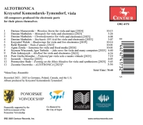 Back Cover ALTOTRONICA 21